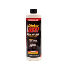 Hardline Products Sticker-Off! Decal Removal Fluid, 16 Ounces