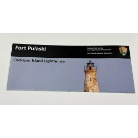 Fort Pulaski National Monument Park Cockspur Island Lighthouse Unigrid Brochure