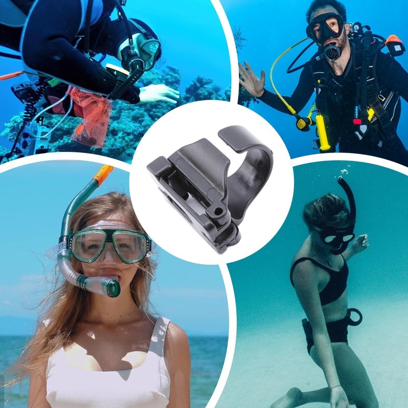Snorkel Clip Replacement for Diving - Snorkel Keeper Clip Automatic
