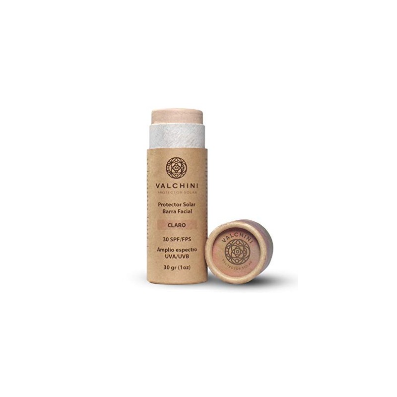 VALCHINI Barra Facial Premium - SPF 30 Protector Solar Natural