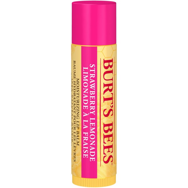 Burt’s Bees® 100% Natural Origin Moisturizing Lip Balm, Strawberry Lemonade