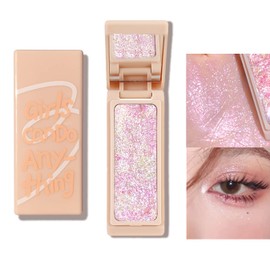 Highlighter Powder Palette, Shimmer Glitter Highlighter, High-End Highlighting Palette, Highlighting Powder, Special Shimmer Colours (#3)