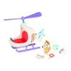 Bluey Vehicle and Figure Pack Bingo's Helicopter with 2.5 Inch