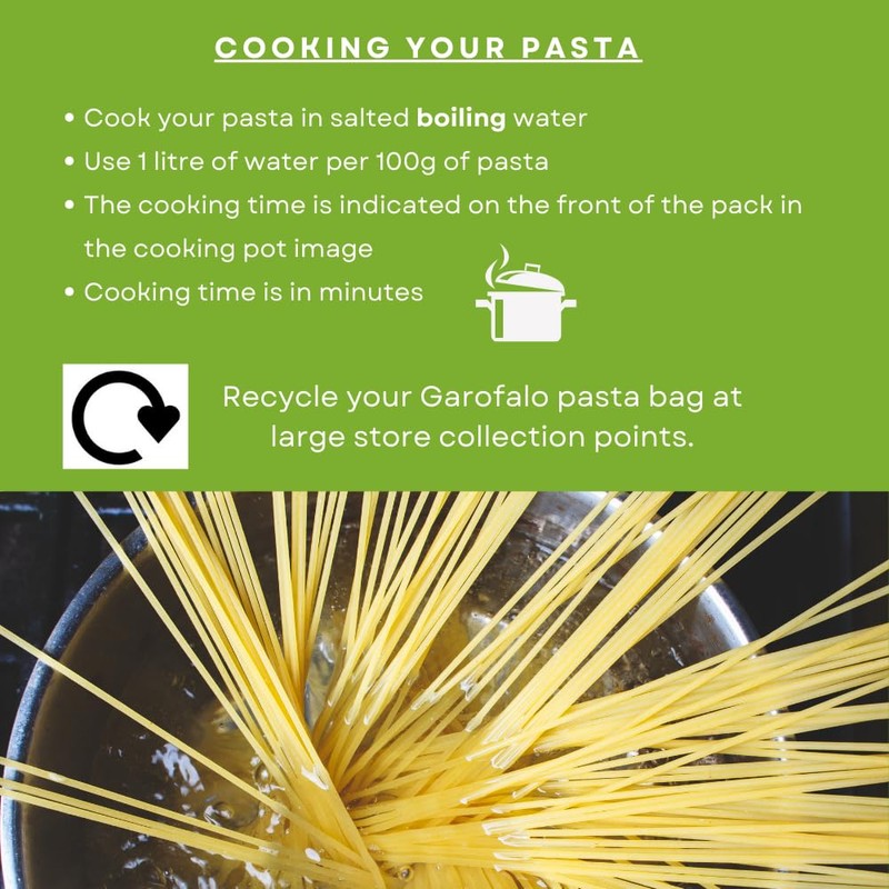 Garofalo Organic Spaghetti Italian Dried Pasta, 500g (Pack of 1)