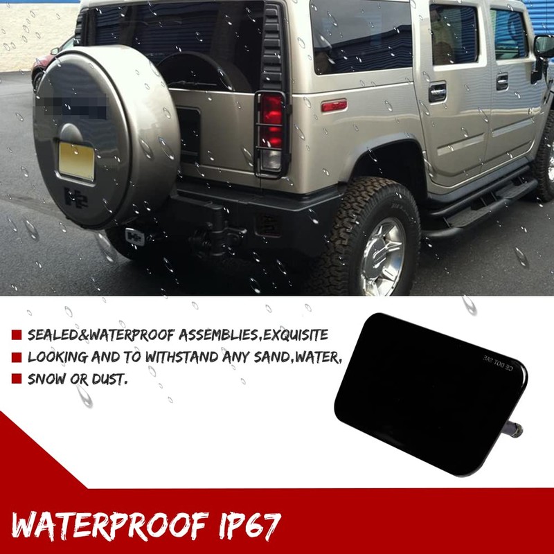 KENRTIR Smoked Lens 3 IN 1 LED Fog lamp Housing