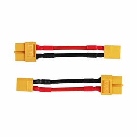 OliYin 3pcs Male XT-30 to Female XT-60 Connector Adapter Turnigy Drone XT30 XT60 FPV 16awg 1.96inch Cable(Pack of 3)