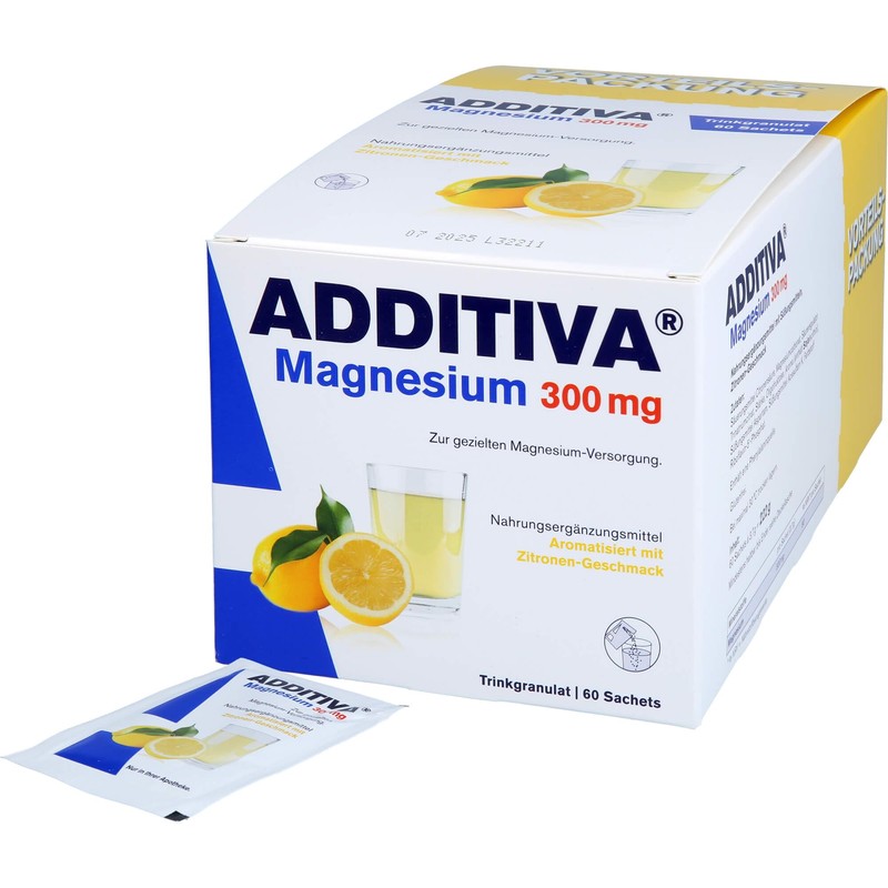ADDITIVA Magnesium 300 mg N Powder, 700 g (Pack of
