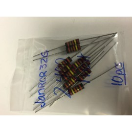 JANRCR32G 24k 1 WATTT CARBON RESISTORS 10 PCS   NOS