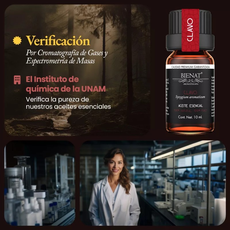 Bienat Aromaterapia Aceite Esencial De Clavo 100% Natural 100% Puro