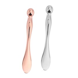 Minkissy 2pcs Eye Cream Rod Zinc Alloy for Skin Care Tool for Lifting Tightening Improves Dark Circles Reduces Fine Lines Facial Massage Essential