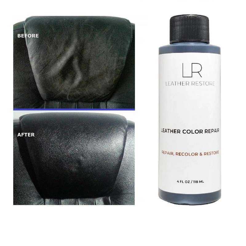 Leather Restore Burgundy Leather Color Repair 4 Oz Recolor Restorer