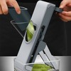 Handheld Vegetable Cutter Rotating Manual Kitchen Lemon Potato Grater Chopper