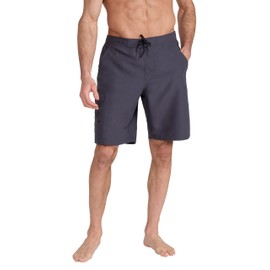 Mountain Warehouse Ocean Mens Boardshorts - Fast Dry Swim Shorts, Internal Mesh Beach Shorts with Adjustable Waist, Side Pockets - Spring Summer, Swimming, Surfing Charcoal 3XL