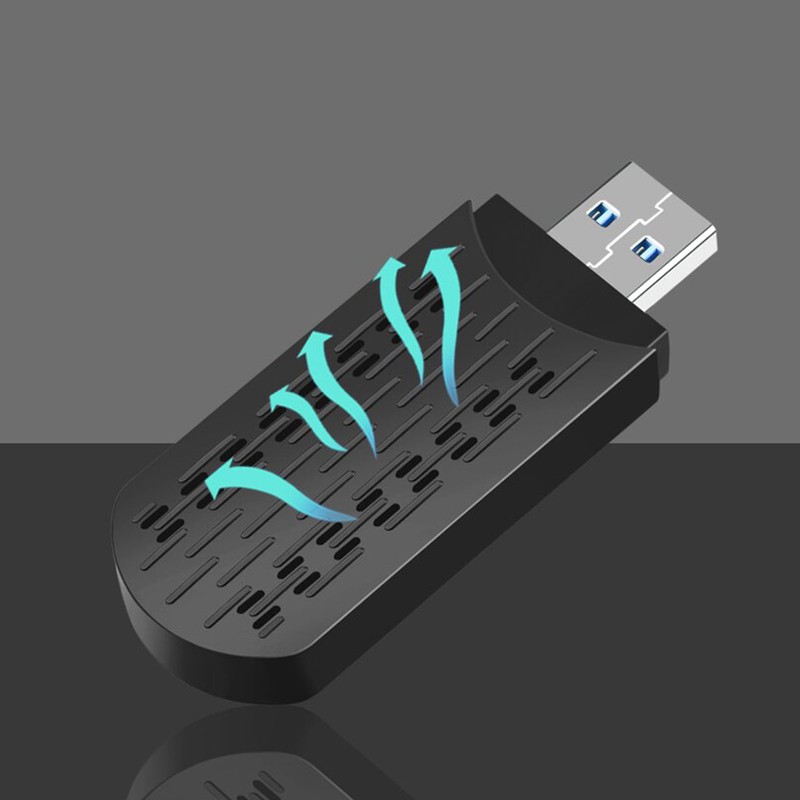 USB WiFi Adapter USB3.0 AX1800Mbps 2.4GHz 5Ghz High Gain Antenna