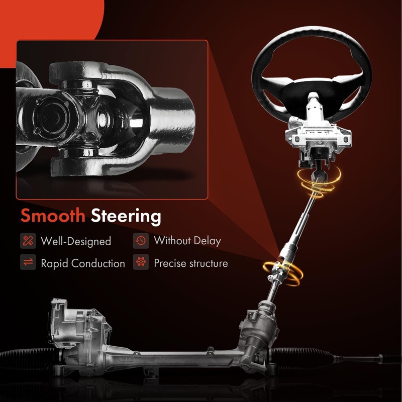 A-Premium Upper Intermediate Steering Shaft Steering Column Shaft Compatible with