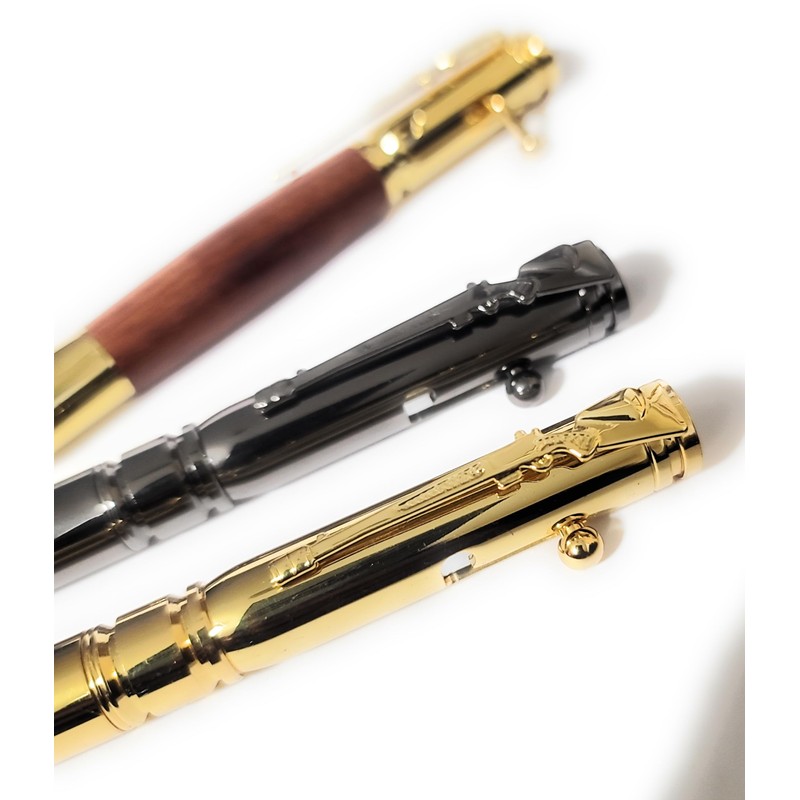 Bolt action Pen with Tactical style Hard case Gift set