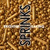 Sprinks Bubble and Bounce Sprinkles 75 g, Matte Gold