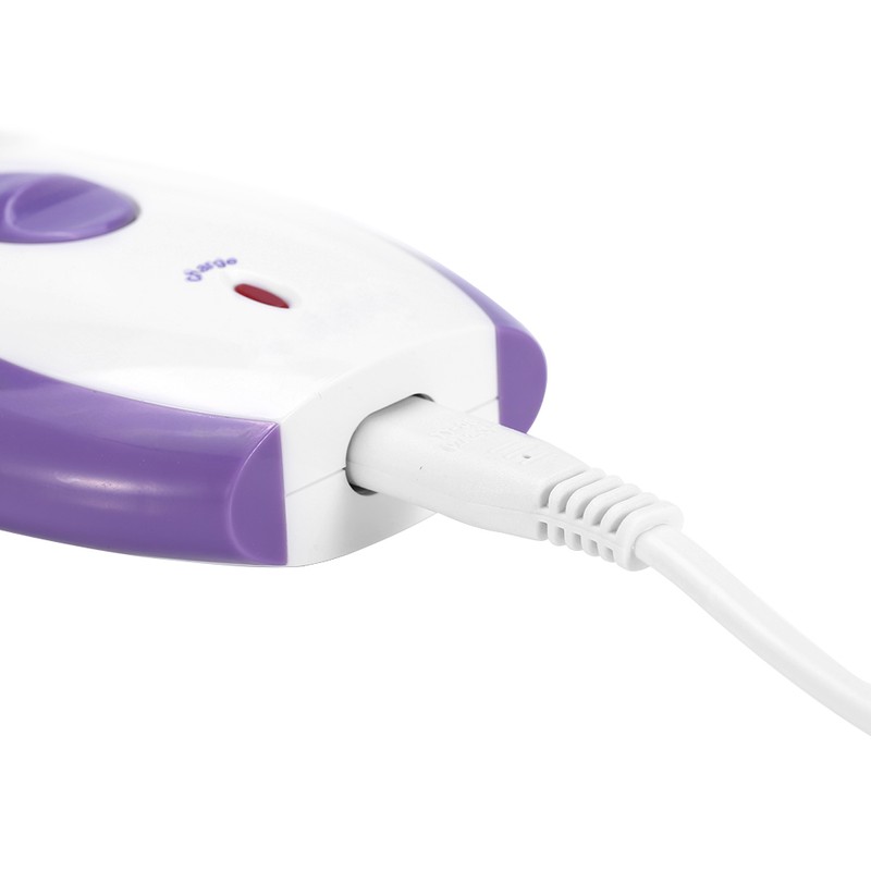 KEMEI Women Rechargeable Hair Removal Lady Electric Body Epilator Leg