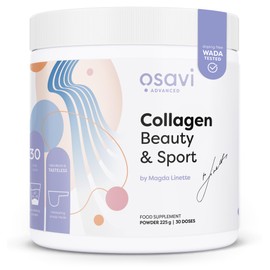 OSAVI Osavi Collagen Beauty & Sport C 225 g Powder | VERISOL? & TENDOFORTE? for Healthy Hair, Skin, Nails, Tendons & Ligament Strength | Improves Skin Elasticity & Reduces Wrinkles