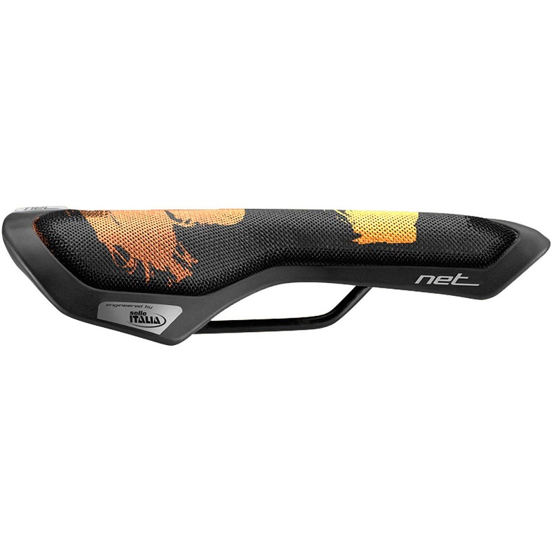Net Custom Fec Alloy Saddle, Brush, One Size