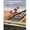 Quick Release UTV Fire Extinguisher Mount Kits, Adjustable Roll Bar