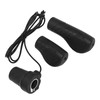 192X Electric Bicycle Half Twist Throttle Prevent Slip Rubber Universal