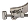 XRMXF 304 Stainless Steel V Band Clamp Set, Quick Release