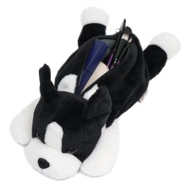 BESTEVER Wild Animal Boston Terrier Cosmetic Bag, For women, Lip case, for Makeup and Essentials, Animal Figure Bag, Daily Cosmetic Bag, Travel Case