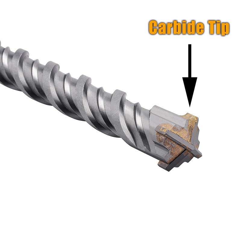 15/32 inch X 10-1/4 inch SDS Plus Rotary Hammer Bit,