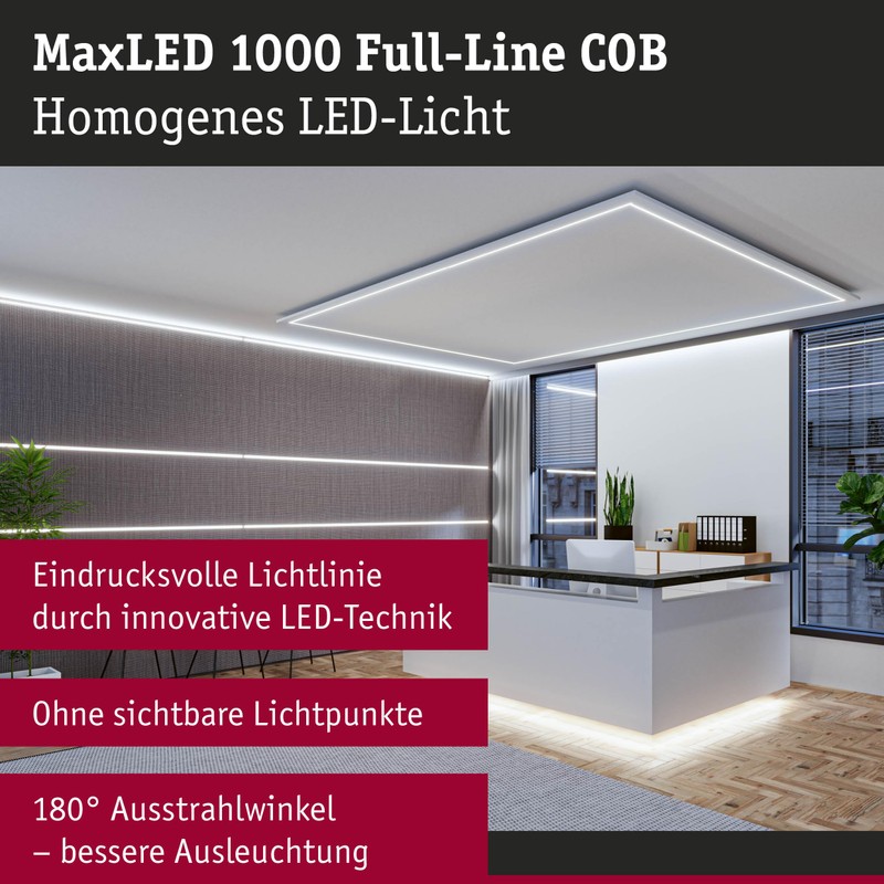 Paulmann 71127 MaxLED 1000 LED Strip Full-Line COB 18 W
