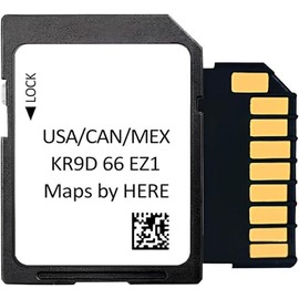 Latest KR9D66EZ1 Navigation SD Card Compatible with 2025 CX50 / 3 / CX30 / CX70, 2024-2025 MX5, USA/CAN/MEX Maps