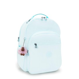 Kipling Seoul Extra Large Metallic 17" Laptop Backpack Blue Sky Met