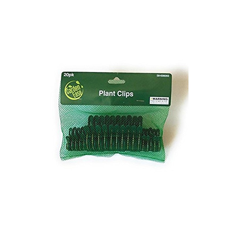 Garden Ease Plant Clips, 20 Clips