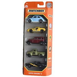 Hot Wheels Matchbox Coffee Cruisers II 5 Pack