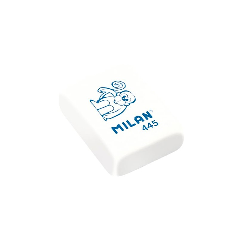 Milan BMM9222 - Pack of 5 rubber flexible rubber erasers,