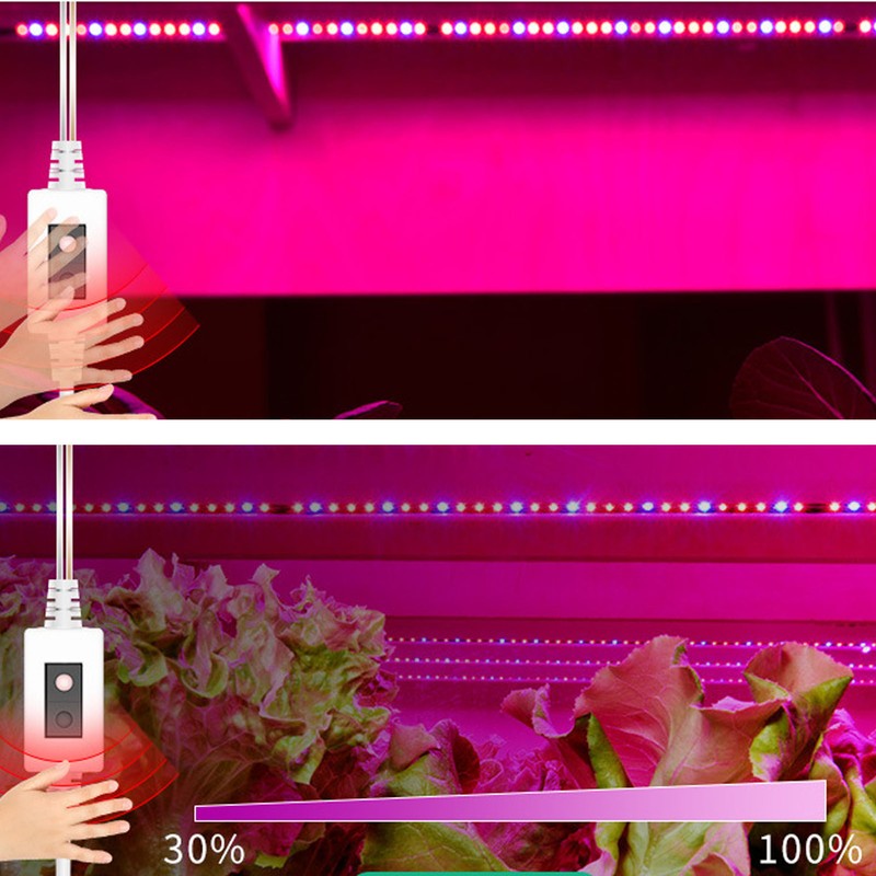 LED Grow Lamp Full Spectrum 3 Meters Dimming Induction Plant