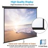 Segawe 120" 1:1 HD Projector Screen Manual Pull Down Projection