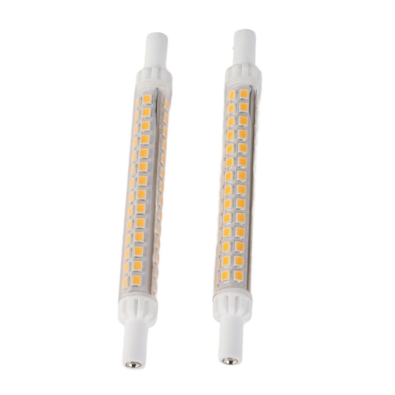 2Pcs R7S 98LED Bulb Double Ended 118mm Dimmable Flood Light