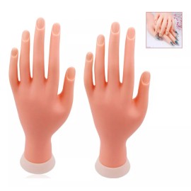 Mouyic Mano Para Practica De Tecnicas Gel Acrigel Poly Gel Acrilic