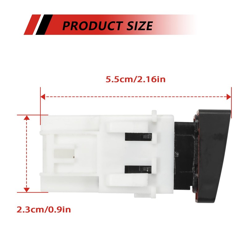 Taesayl Hazard Switch Turn Signal Switch for Qashqai 2007-2013 25290JD00A
