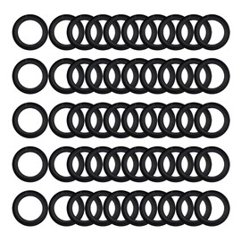 abclucy O-Rings Nitrile Rubber 0.2 x 0.3 x 0.04 inches (5 x 7 x 1 mm), Black O-Rings 0.2 inches (5 mm) Inner Diameter 0.3 inches (7 mm) Outer Diameter 0.04 inches (1 mm) Width Round Seal Gas Cap Heat