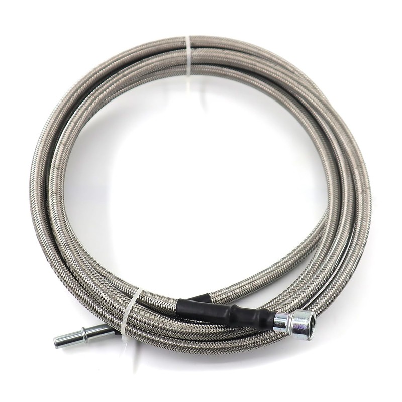 Stainless Steel Braided Fuel Lines Kit 819-840 Quick Fix Fit