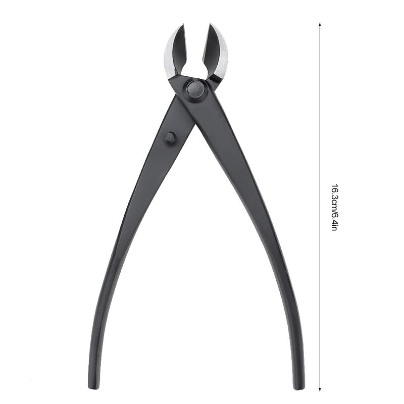 Zopsc-1 Branch Cutter, 6.4in Bonsai Tools Concave & Straight Cutter