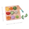 Vegetable Toy Puzzle, 1 Year Old Wooden Shaping Puzzle, Educational