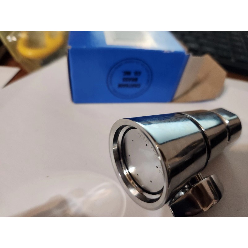 Chatham #26-3S Shower Head Solid Brass Adjustable Spray w/ Flow