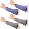 Geyoga 2 Pairs Cut Resistant Sleeves Level 5 Arm Protective