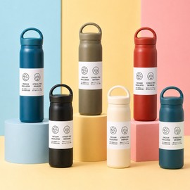 스텐304 손잡이 진공 텀블러 350ml 보온보냉 물병 미니 보온병 보냉병 답례품 판촉물 Stainless Steel 304 Handle Vacuum Tumbler 350ml Thermos Bottle Mini Insulated Bottle Cooler Gift Promotional Item
