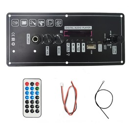 Laroal Bluetooth Audio Amplifier Board 15W with Portable FM BT Audio Speaker 5V Karaoke Power Amplifier Board MP3 Amplifier Sound Radio Module