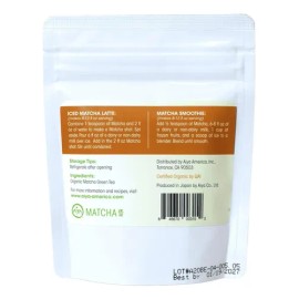 Aiya Since 1888 Té Verde Matcha Orgánico Aiya En Polvo 50 G                                                                                           