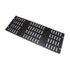 deetech RBL04-4HE Rack Panel with Ventilation Slits U-Shape Edged Black